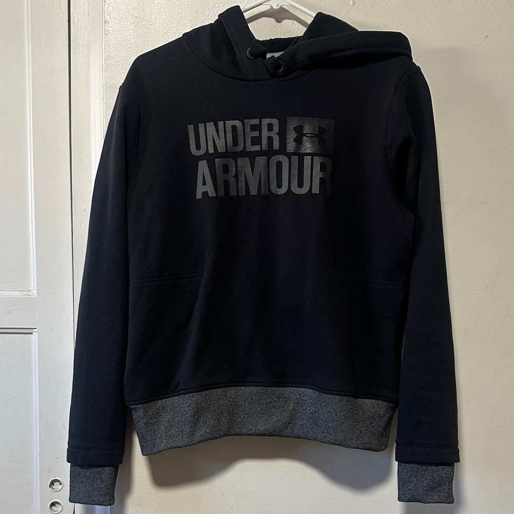 Under Armour Black hoodie size small womens